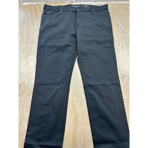 Banana Republic Men’s 42x32 Slim Fit Traveler Pants Dark Grey (ebony)